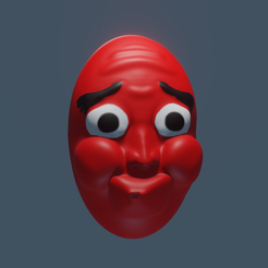 render_002.png Fichier 3D Masque de forgeron kimetsu no yaiba・Design pour imprimante 3D à télécharger