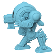 Render-2.png Xeno Mech Miniatura Modular: Alien Mech Battle Unit for Tabletop Wargames - Diseño imprimible en 3D libre de derechos de autor