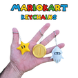 Mario-Kart.png MARIO KART | KEY CHAIN COLLECTION⚡🍄⭐👻🍌💣
