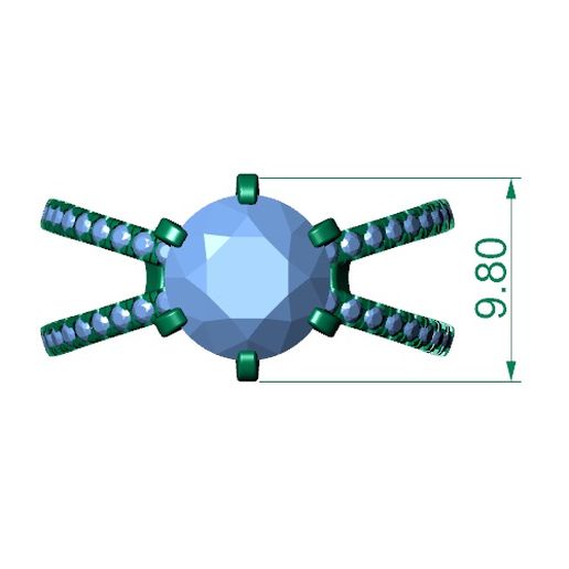 Ladies ring 3D model