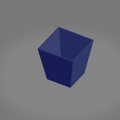 Pot-Carré-4x4-IV3D-v2.png STL-Datei Quadratischer Topf 4 Zoll X 4 Zoll herunterladen • Objekt zum 3D-Drucken, IV3D