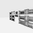 Balustrade-1920-x-1080-wire.png 3D бетонная балюстрада