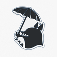 2021-12-05-6.png STL file My Neighbor Totoro keychain・3D printable design to download