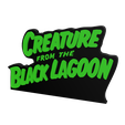 3.png 3D MULTICOLOR LOGO/SIGN - Creature from the Black Lagoon