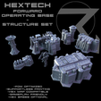 HEXTECH-Forward-Operating-Base-Structures.png HEXTECH - Forward Operating Base (Battletech Compatible Hex Terrain)