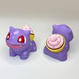 DessertBulbasaurV03.jpg POKEMON - POKEMON CUPCAKE BULBASAUR (EASY PRINT NO SUPPORT)