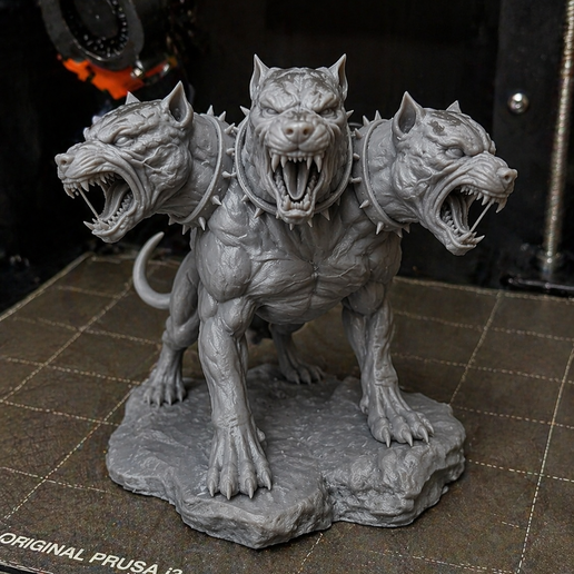 👹 Cerberus Style Creature 3D Printable STL・ STL 3D baskı için dosya・Cults
