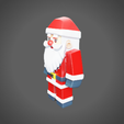 Screenshot-2024-12-07-224111.png Blocky Santa Claus 3D Model - Festive Cube Figure STL