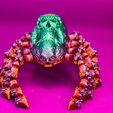 Spider-King-hollowen-2sa.jpg Archivo STL Rey araña articulado Halloween・Design para impresora 3D para descargar