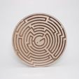 3b37474cb518dfc7992e51a6c5d7c524_display_large.jpg Free 3D file Doublesided Circular Maze・Template to download and 3D print