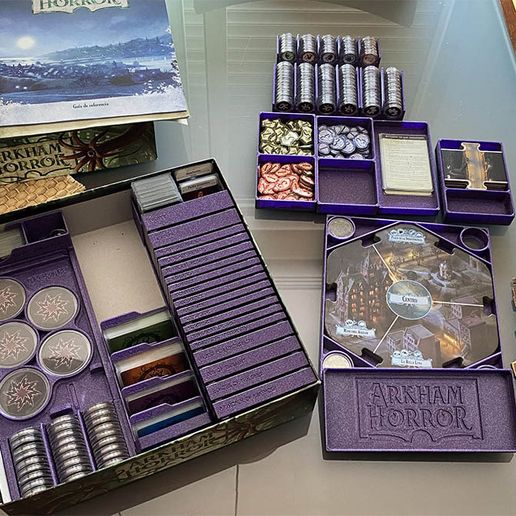 Arkham Horror 3rd Edition - Insert 3D File for 3D printingCults
