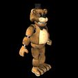 3D file FNAF 1 Freddy Fazbear Full Body Wearable Costume with Head