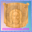 3.png JESUS CHRIST 3D STL Models, Wall decor, STL file For CNC Router Engraver, Carving Machine, Relief, Artcam, Aspire