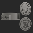 EstucheHarryPotterImpresion3dApoyavasos.png ▪ KIT 6 SUPPORTERS 🥤 Hogwarts Schools 🧙‍♂️ (Gryffindor, Slytherin, Ravenclaw and Hufflepuff) + Harry Potter ⚡ + CUSTOMIZED CASE🌟