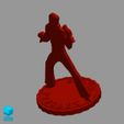 elvis red.jpg Pedina da gioco Elvis Presley