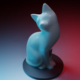 0245.png STL-Datei Cat kostenlos・Modell für 3D-Druck zum herunterladen