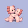 Cod35-Axolotl-Hug-1.jpeg 3D file Axolotl Hug・3D printer model to download