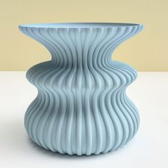 IMG_20190416_203602_639.jpg STL-Datei Vase "zarb wave・3D-Drucker-Vorlage zum herunterladen