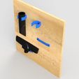 001.jpg Download free STL file Clip accessori aspirapolvere Jimmy • 3D print object, Scigola