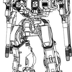 Rifleman-Perfect-Edition.png Free 3D file American Mecha Gunman・3D print design to download