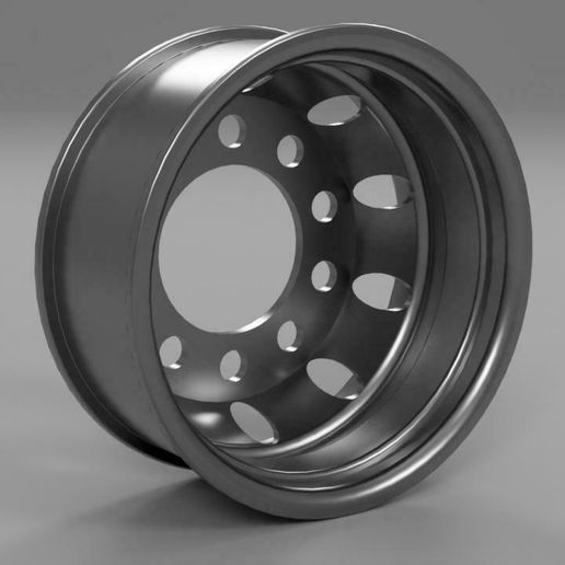 🚚 Daf XF105 Truck Wheels 1/24・ STL File for 3D printing・Cults