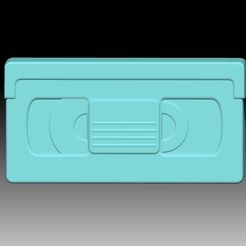 VHSTape.jpg Fichier STL BANDE VHS SHAMPOING SOLIDE ET MOULE POUR POMPE À SAVON・Objet pour imprimante 3D à télécharger