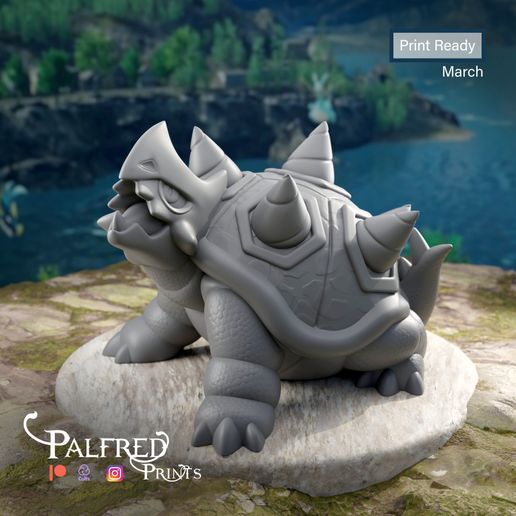 👾 Digtoise Palworld Fanart・Archivo 3D para Impresión 3D・Cults
