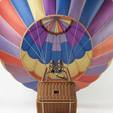 hot_air_balloon-4.png Vibrantly Colored Hot Air Balloon