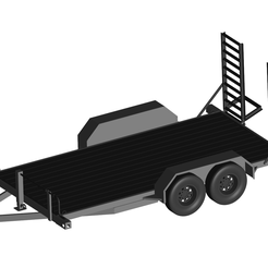 1.png 3D file truck Trailer・3D printer design to download