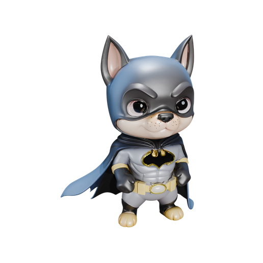 🦸 Superhero Dog Figurine – STL, OBJ, and GLB 3D Print Model・ STL File ...