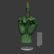 4.png Spring Zombie Middle Finger