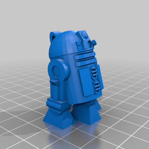 🤖 R2D2 Keychain・Free 3D File for ・Cults