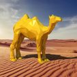 Camel1.jpg Camel low poly