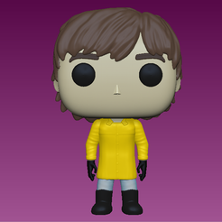 frente2.png Fichier STL Pilote de pluie Funko・Design pour imprimante 3D à télécharger