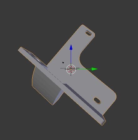 Prusa i3 P802M Zonestar Aliexpress Cooling fan holder with inductive sensor 3D model
