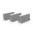 00.jpg Jersey concrete barriers - 3 vers - 1-35 scale diorama accessory