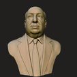 18.jpg Alfred Hitchcock bust sculpture 3D print model