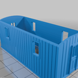 Wooden_Caboose_SHELL_5.png Misc. 28' Wooden Cabeese (HO SCALE)