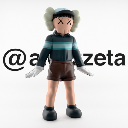 🦑 Kaws CHUL SU and YOUNG HEE Squid Game Season 3・ STL File for