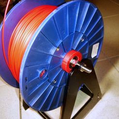 2017-05-08_14-41-511.jpg Free 3D file Upgraded SpoolHolder ANET A8・3D print design to download