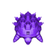 Gigamaz Blastoide.stl Gigamax Blastoid Pokemon Lowpoly