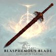 ELDEN RING BLASPHEMOUS BLADE FILES FOR 3D PRINTING Blasphemous Sword (Elden Ring)