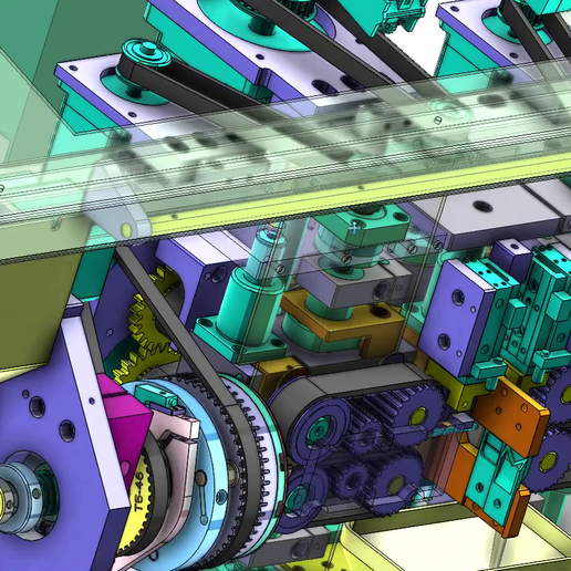 ⚙️ 3D CAD Model Enclosed Wire Stripping Machine with Integrated ...