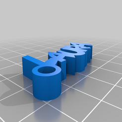Laura_v1.png Free 3D file Porte clé prénom Laura・3D printable object to download