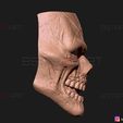 16.jpg Iron Man Zombie Mask - Marvel What If - High Quality Details 3D print model