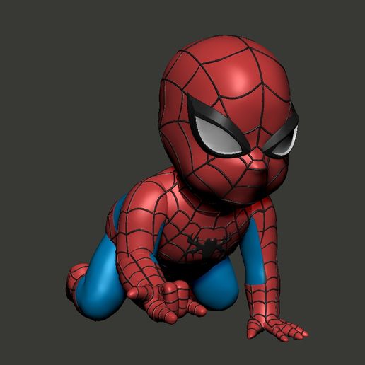 STL file Baby Spider-man 👶 ・3D printable model to download・Cults