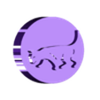 cat01.stl Carimbo - Animais 4