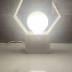 il_fullxfull.5037494252_oco0.jpg STL-Datei Reactor Tischlampe | Moderne Lampe | Minimalistisches Design | Ambientebeleuchtung | Schreibtischlampe | kostenlos・Vorlage für den 3D-Druck zum herunterladen
