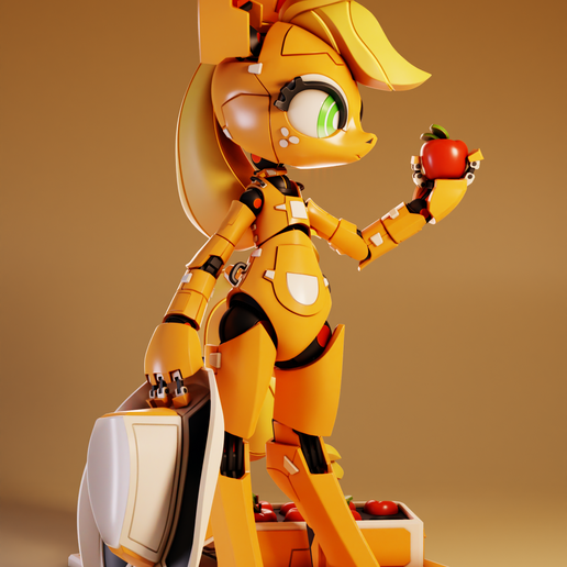 4.png Harvest Bot "Apple J8" | My Little Pony