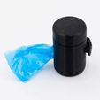 PoopContainer008.jpg Flexi Dog Leash - Poop Bags Container